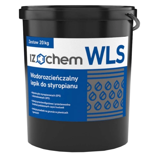 Izochem WLS 10kg - wodorozcieńczalny lepik do styropianu