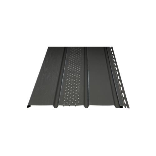 Podsufitka dachowa Boryszew grafitowa wentylacyjna T4 trzydeskowa PVC