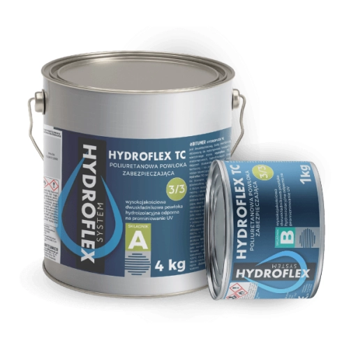 Hydroflex TC lakier zamykający hydroizolację poliuretanowy